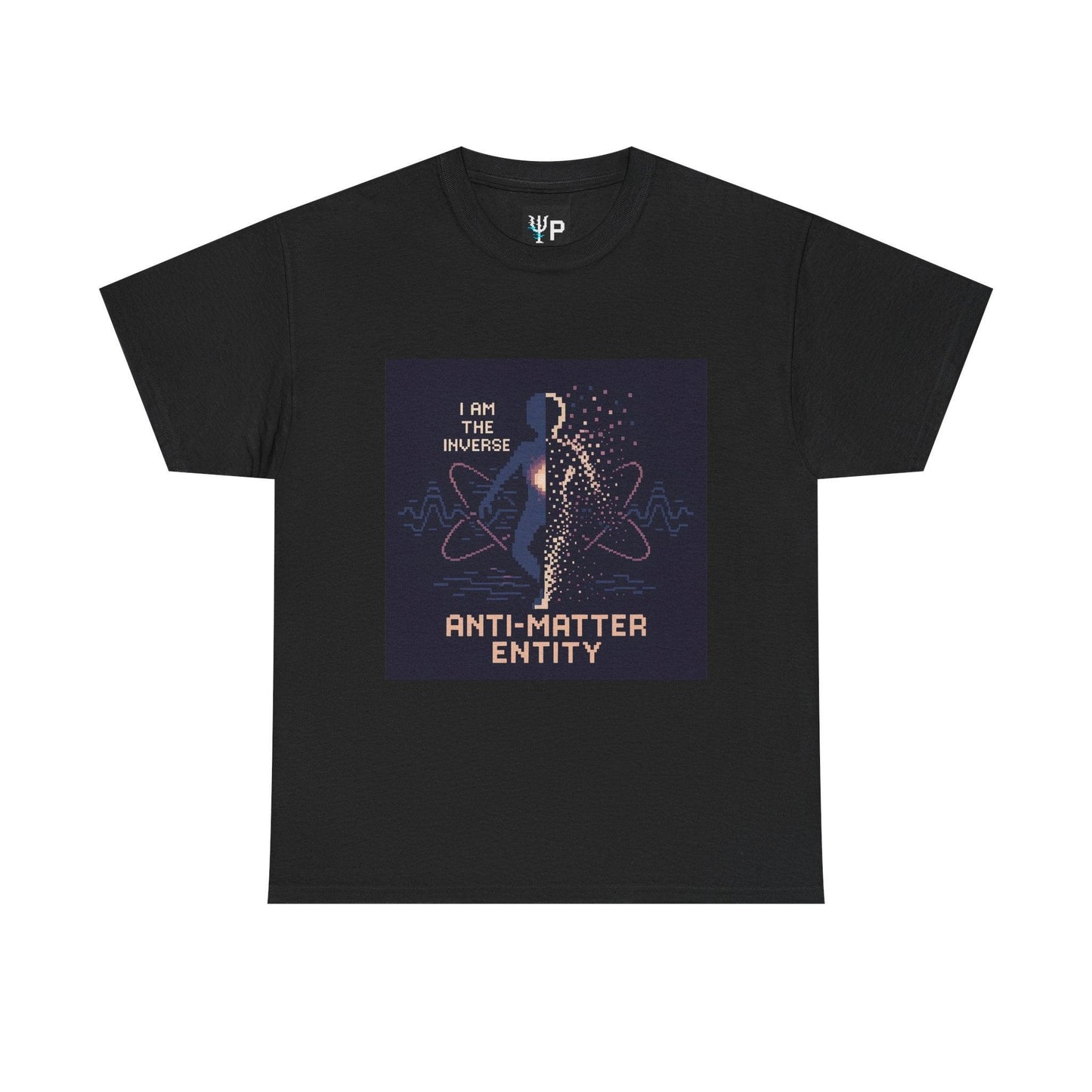 Anti-Matter Entity – Particle Annihilation / Positron Emission Physics T-Shirt-T-Shirt-PixelatedPhysics