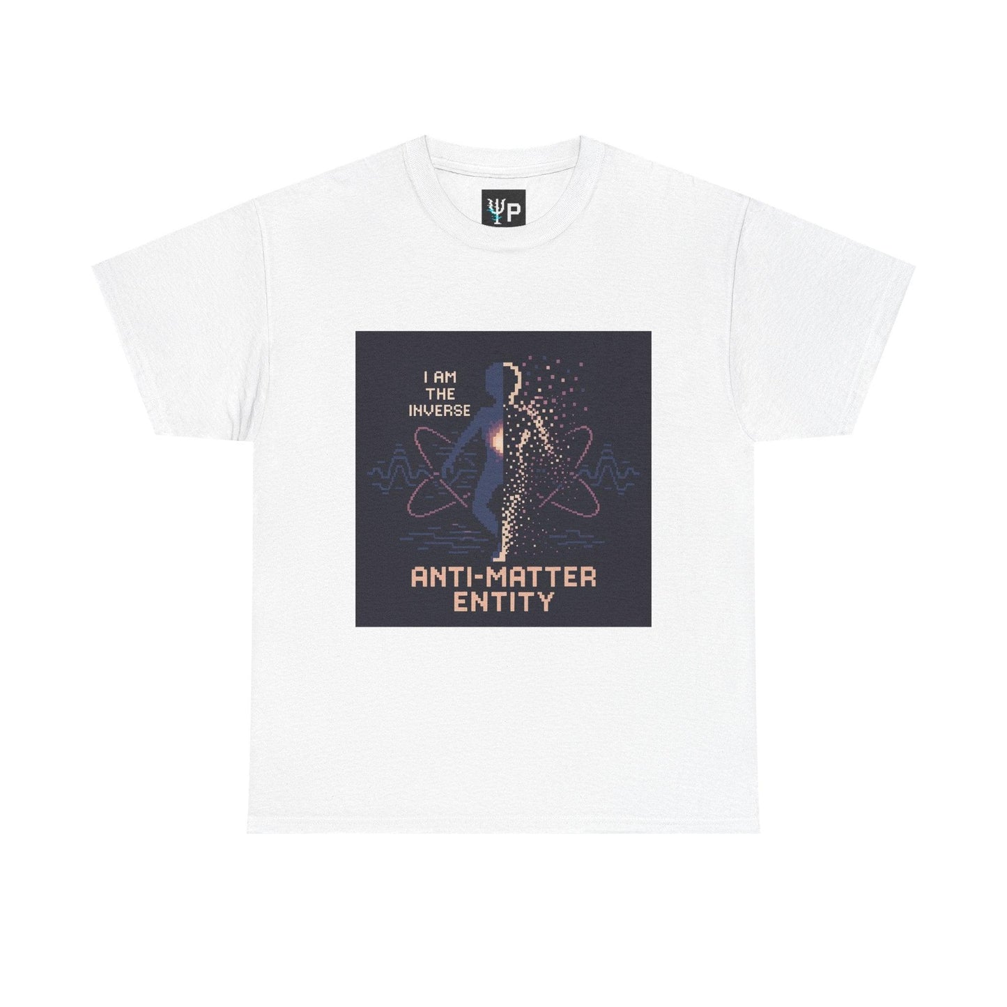 Anti-Matter Entity – Particle Annihilation / Positron Emission Physics T-Shirt-T-Shirt-PixelatedPhysics