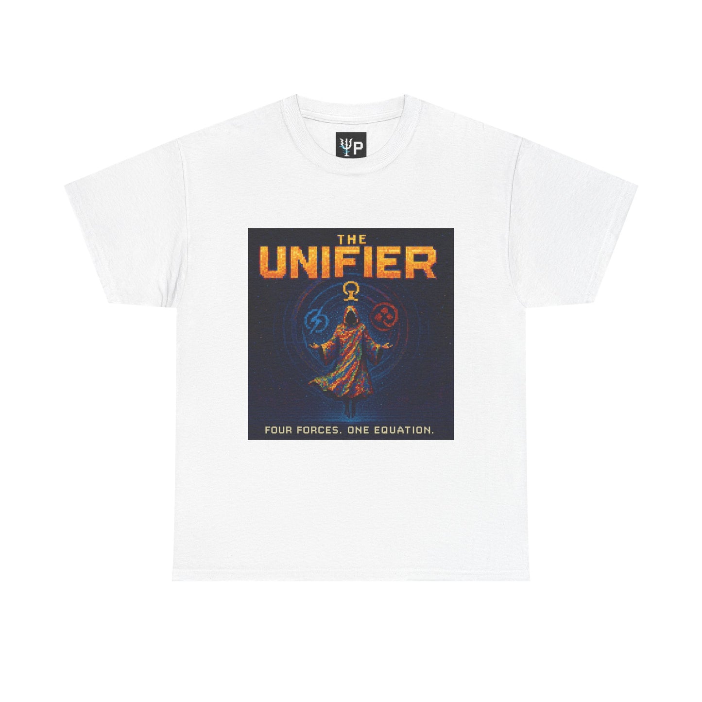 The Unifier – Grand Unified Theory Pixel Tee - PixelatedPhysics
