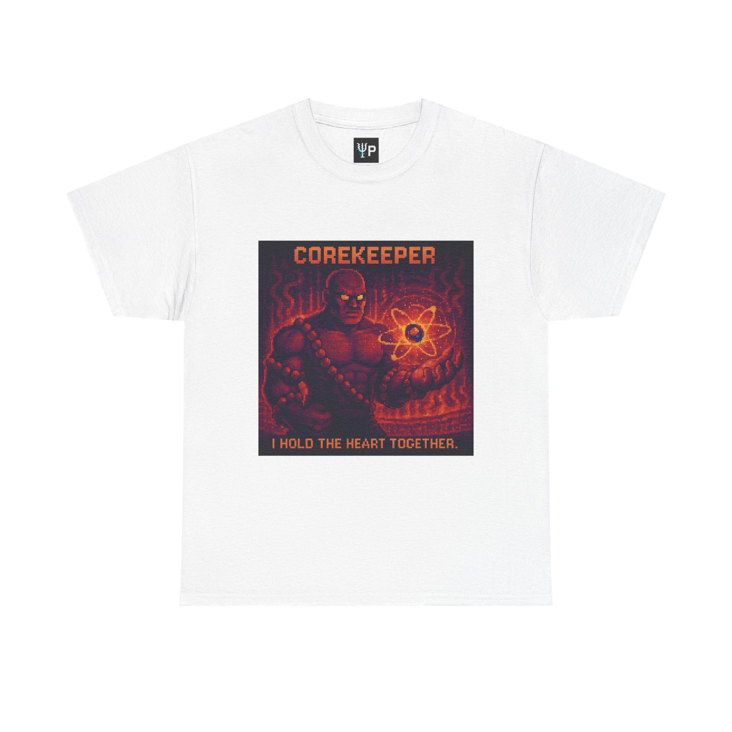 Corekeeper – Strong Nuclear Force / Fusion Bond Pixel Tee - PixelatedPhysics