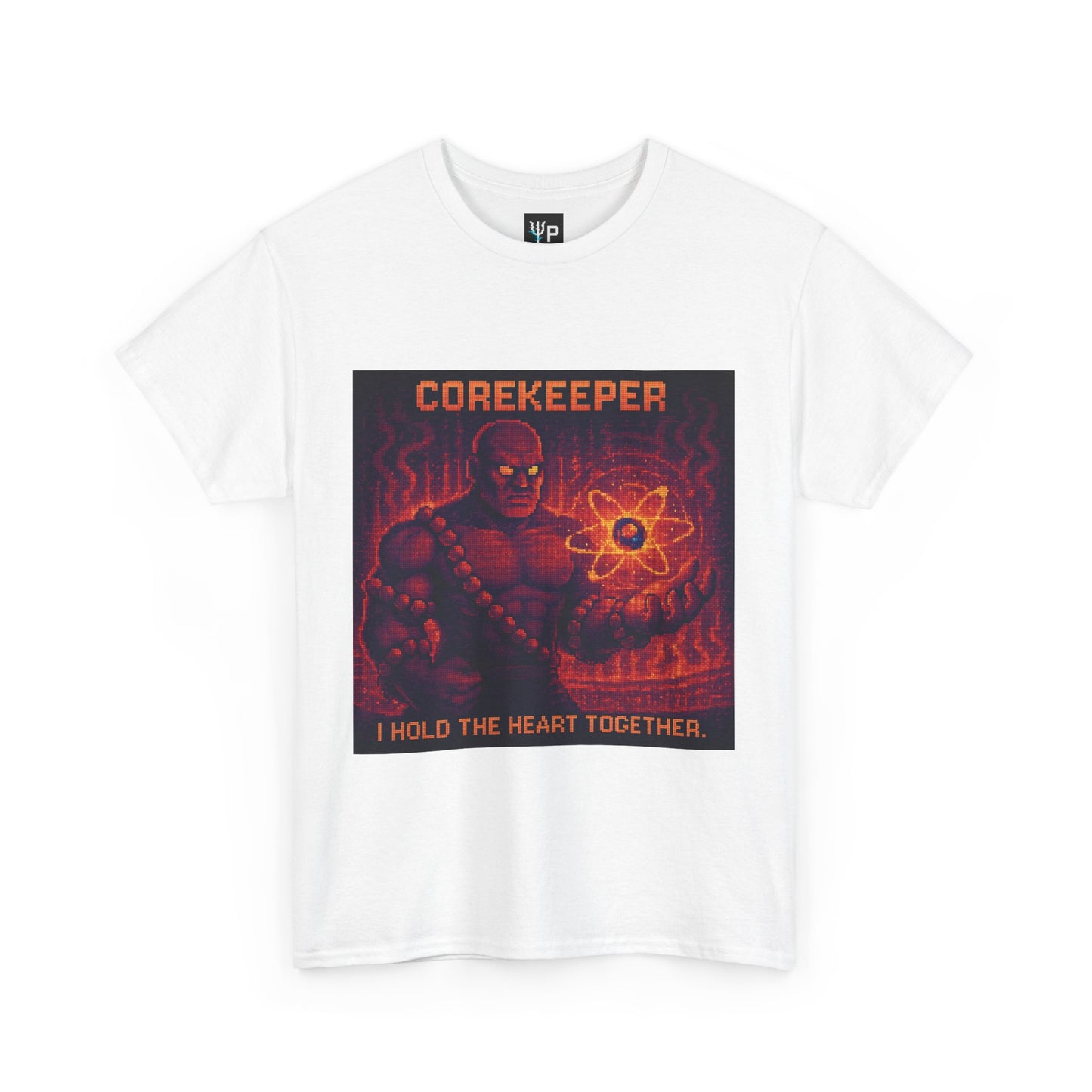 Corekeeper – Strong Nuclear Force / Fusion Bond Pixel Tee - PixelatedPhysics