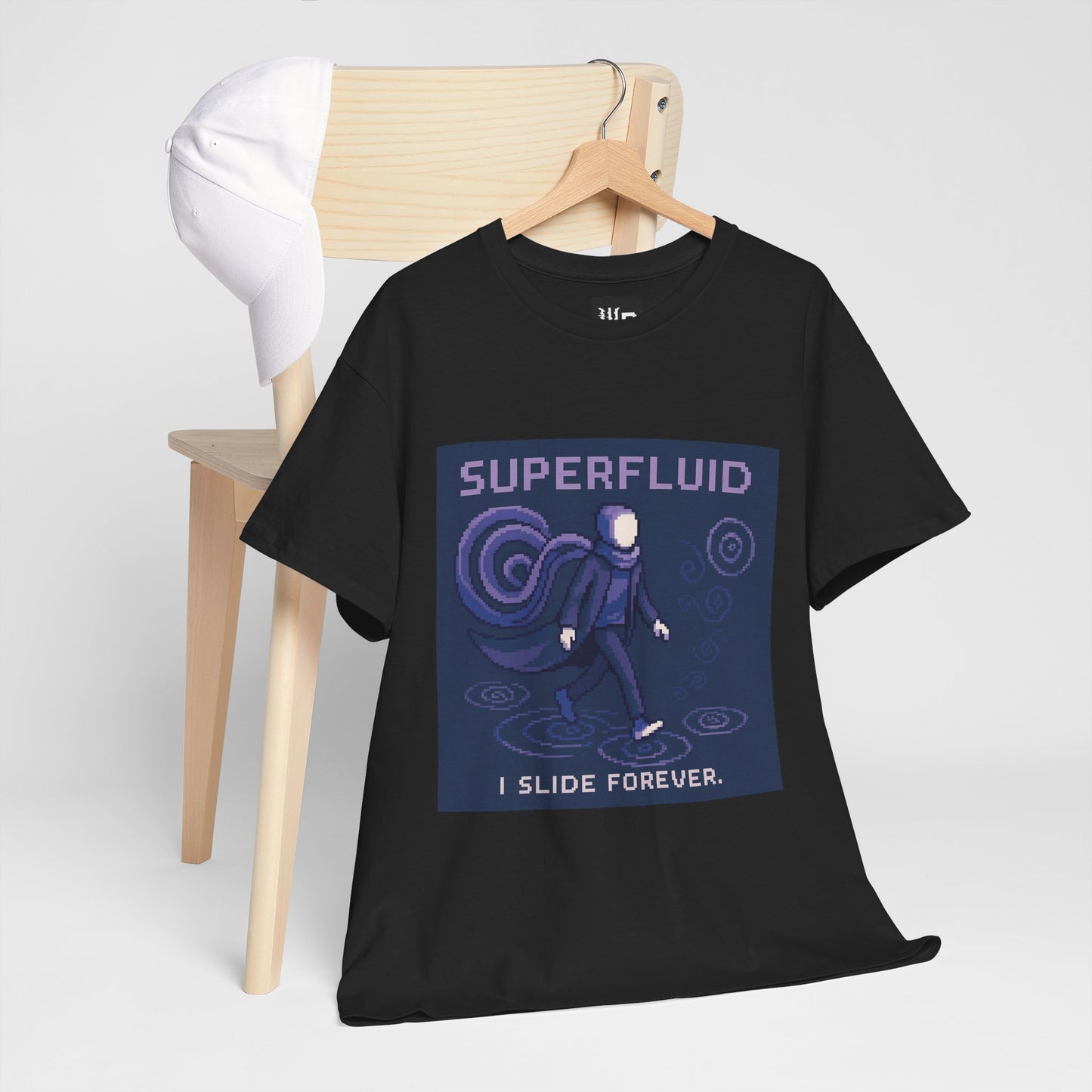 Superfluid- Quantum Fluid at Near Absolute Zero Pixel Tee - PixelatedPhysics