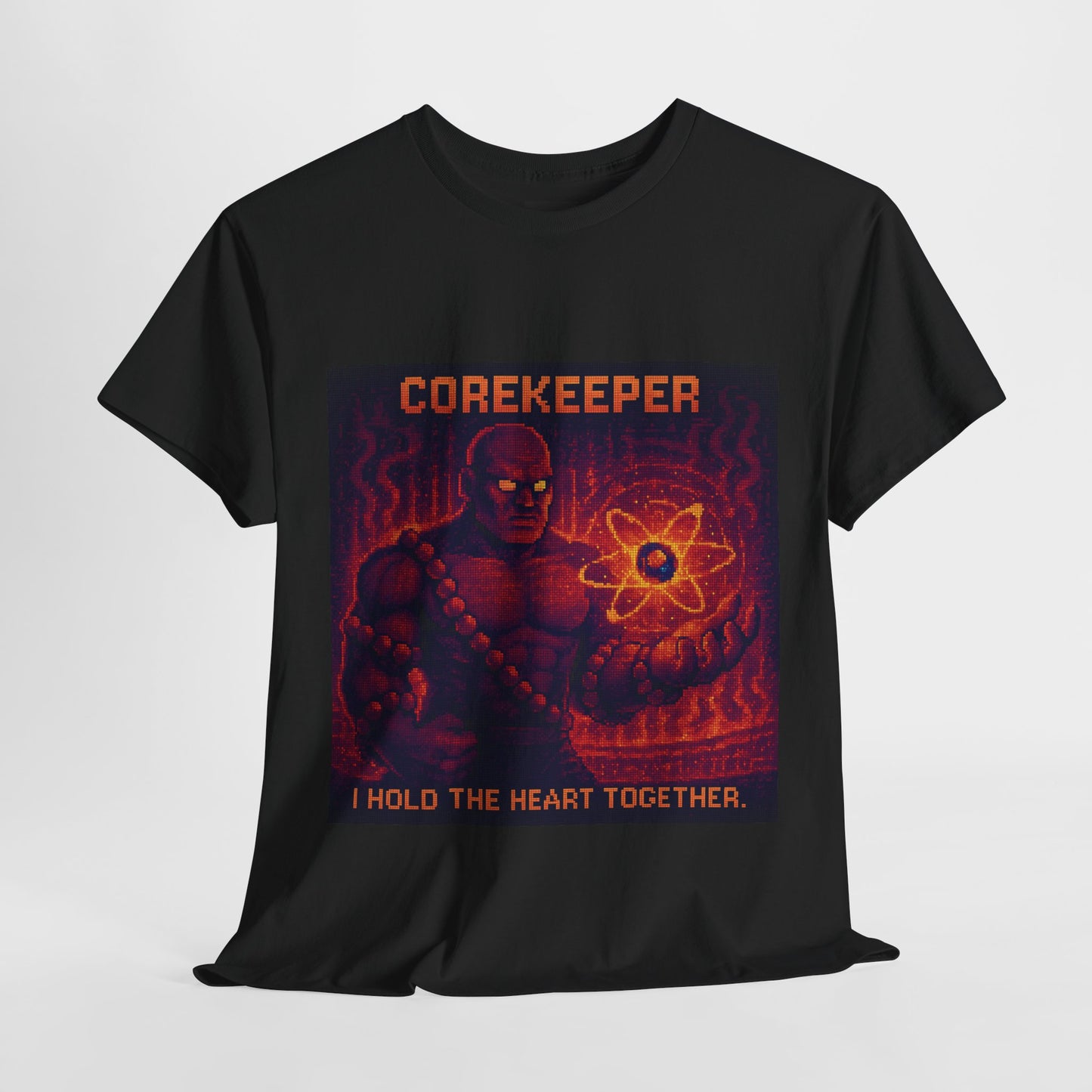 Corekeeper – Strong Nuclear Force / Fusion Bond Pixel Tee - PixelatedPhysics