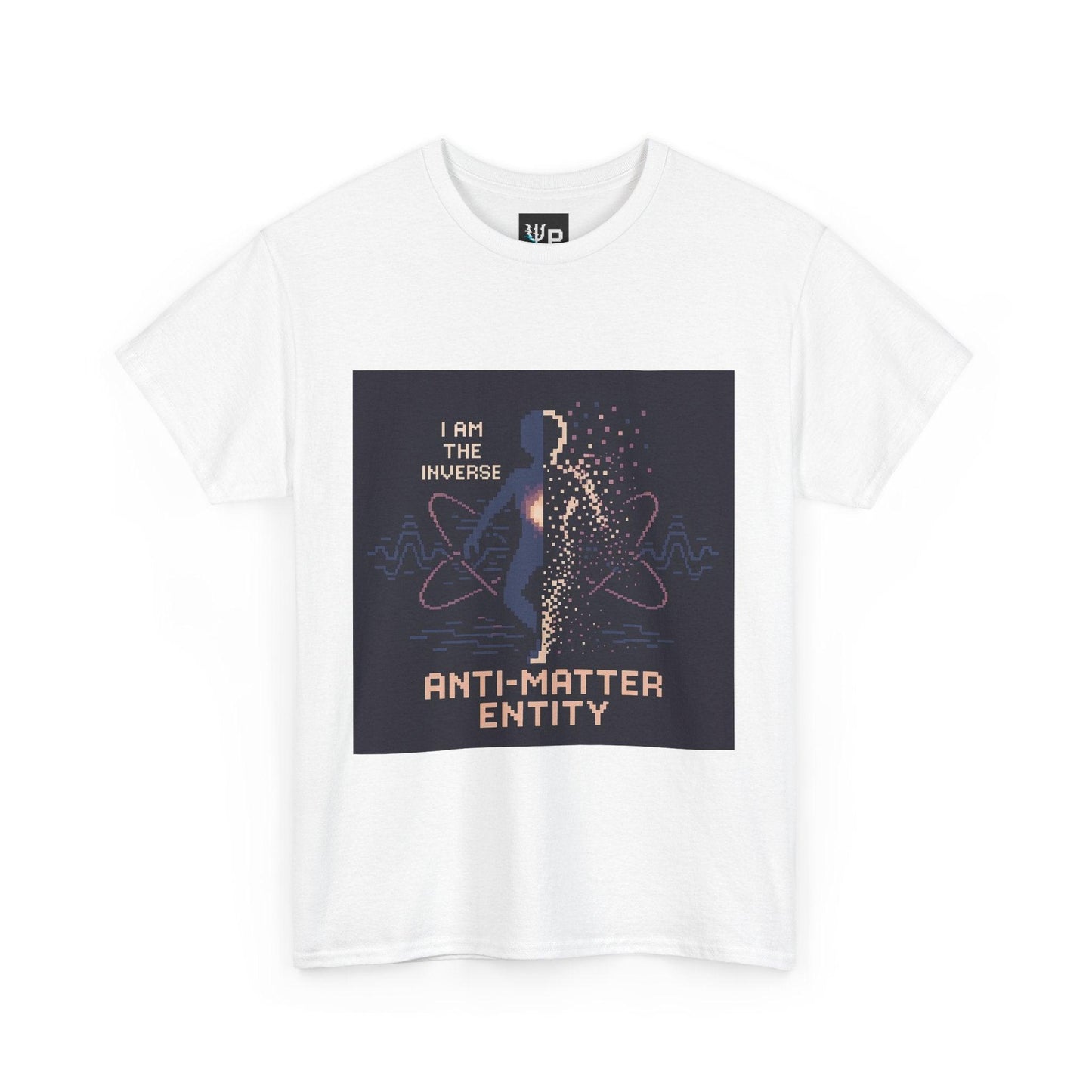 Anti-Matter Entity – Particle Annihilation / Positron Emission Physics T-Shirt-T-Shirt-PixelatedPhysics