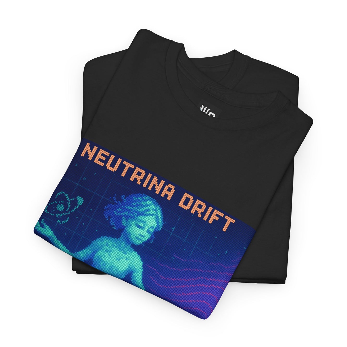 Neutrina Drift – Weak Nuclear Force / Lepton Phase Pixel Tee - PixelatedPhysics