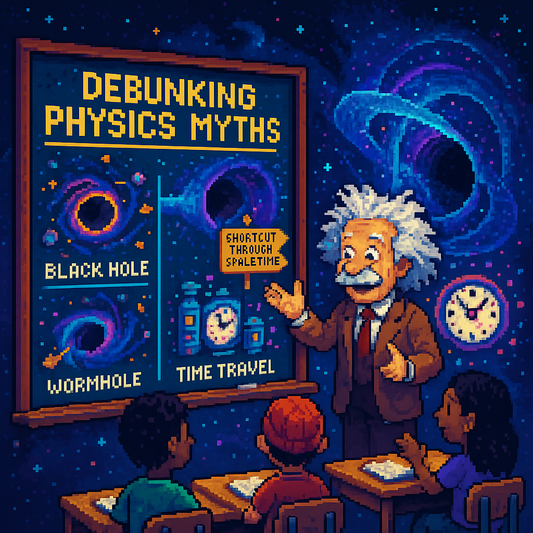 Physics Myths Busted: Black Holes, Time Travel, and Wormholes Explained
