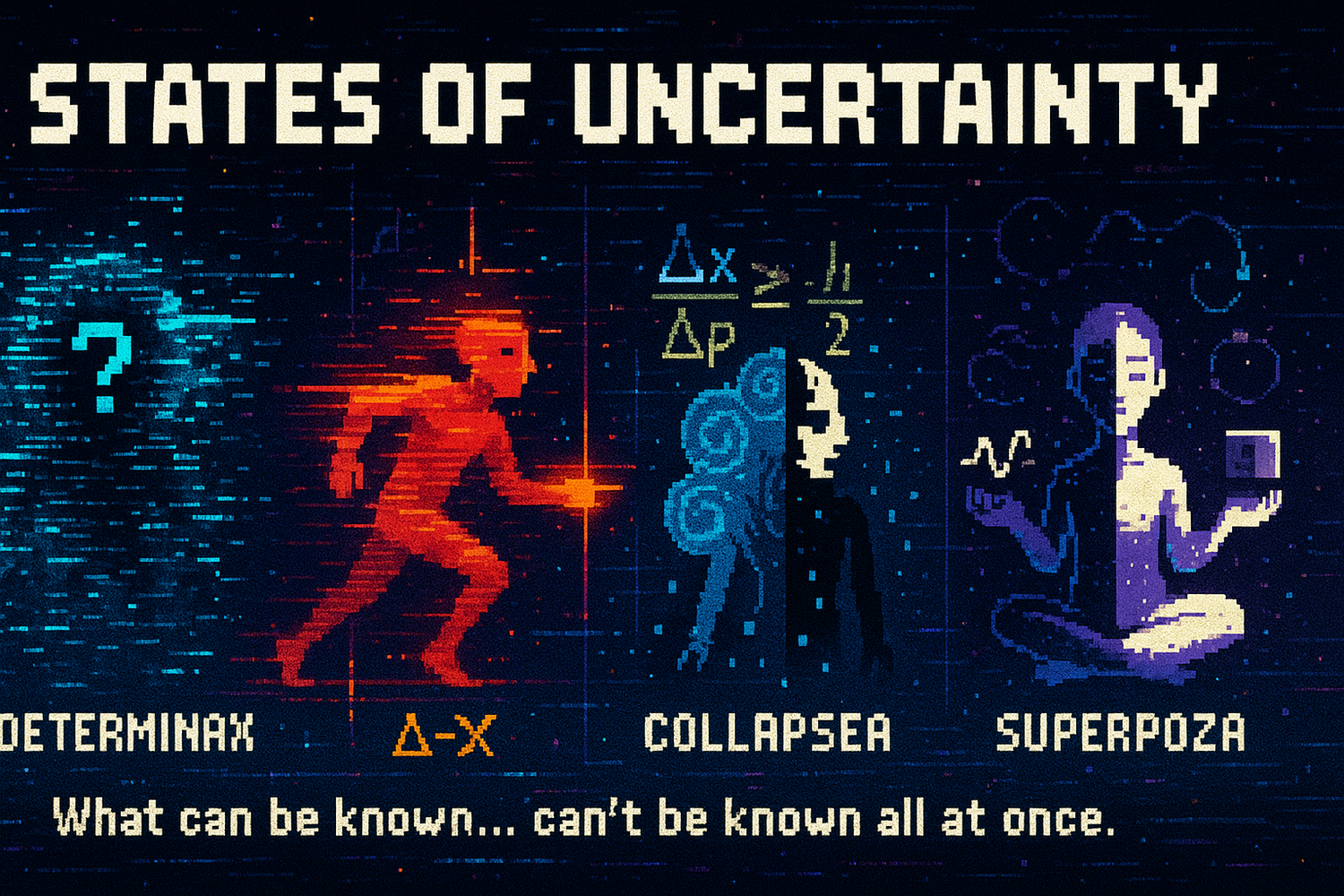 States of Uncertainty | Quantum Mechanics Graphic Tees