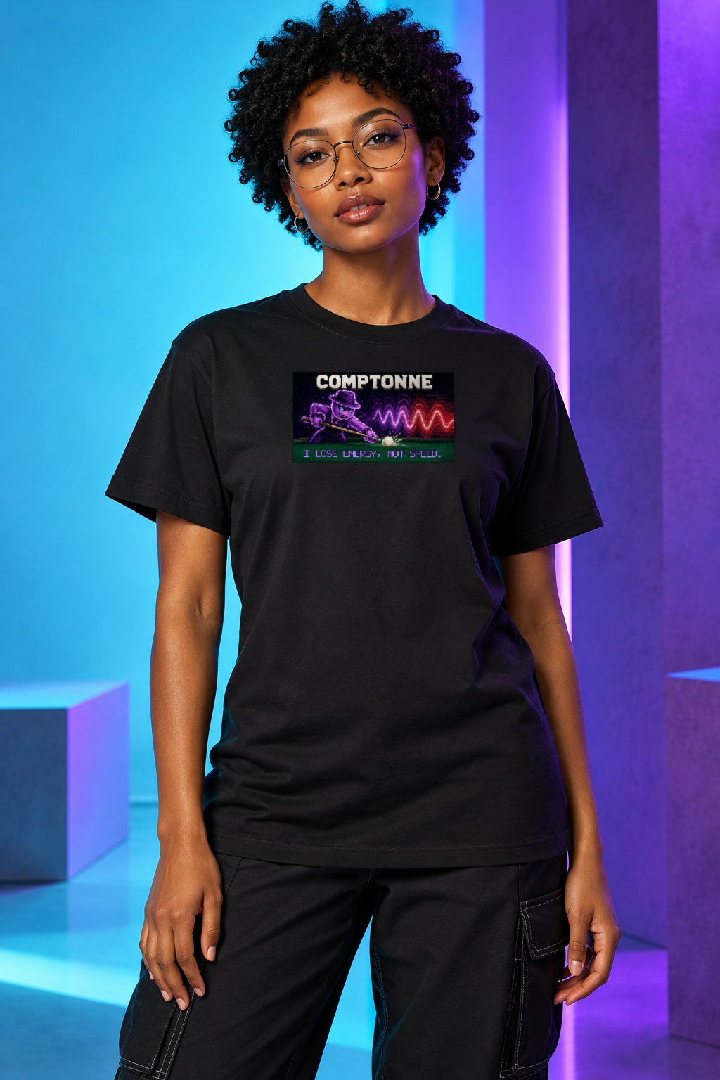 Comptonne – Compton Scattering physics T-shirt