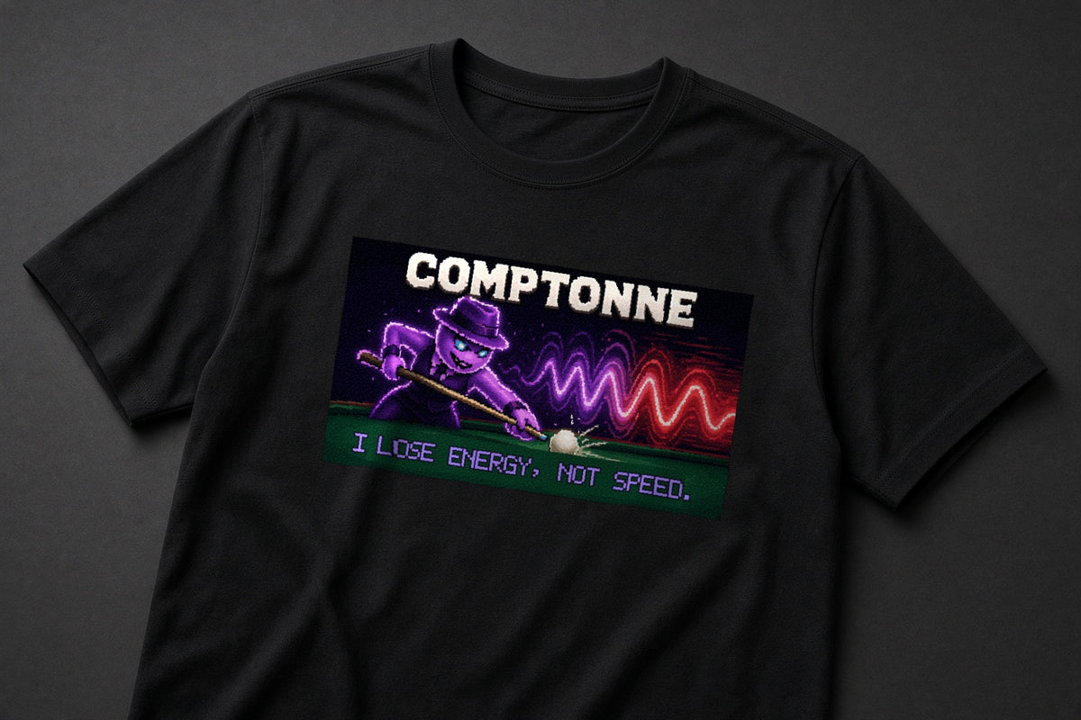Comptonne – Compton Scattering physics T-shirt