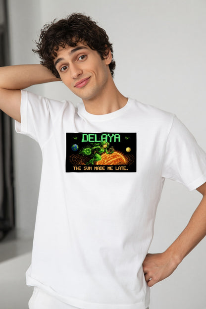 Delaya – Shapiro Time Delay physics T-shirt