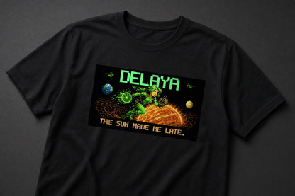 Delaya – Shapiro Time Delay physics T-shirt