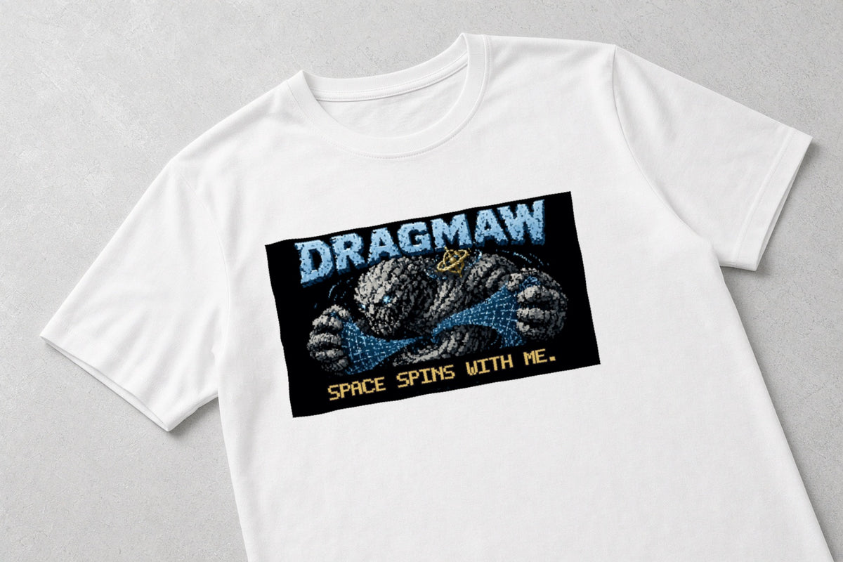 Dragmaw – Frame Dragging physics T-shirt