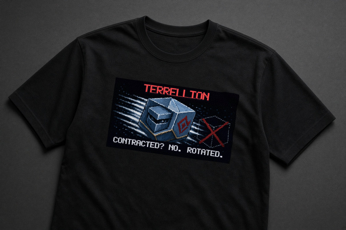 Terrellion – Terrell–Penrose physics T-shirt