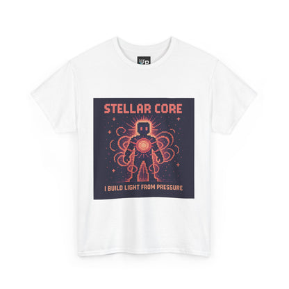 Stellar Core – Nuclear Fusion Pixel Tee - PixelatedPhysics