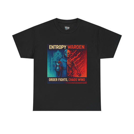 Entropy Warden – Second Law Pixel Tee - PixelatedPhysics