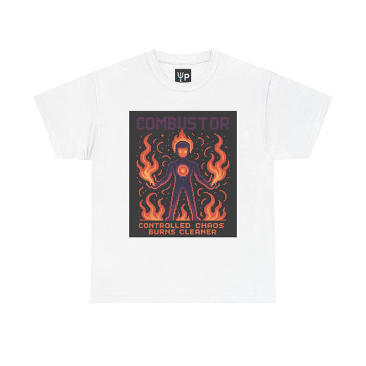 Combustor – Combustion Chemistry / Exothermic Release Pixel Tee - PixelatedPhysics