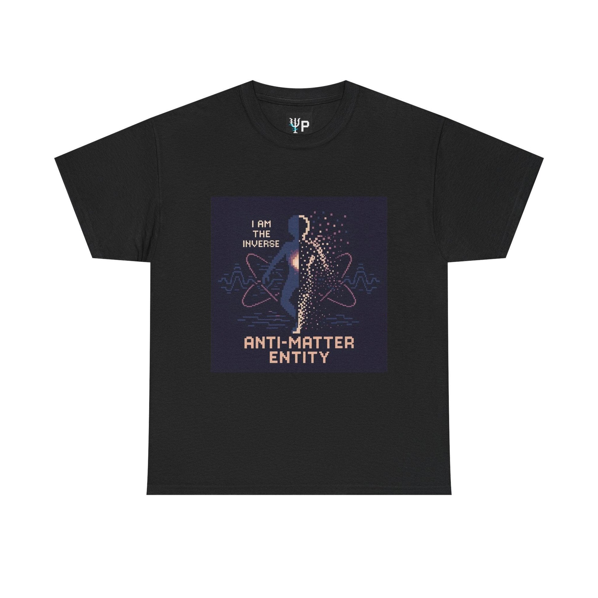Anti-Matter Entity – Particle Annihilation / Positron Emission Physics T-Shirt-T-Shirt-PixelatedPhysics