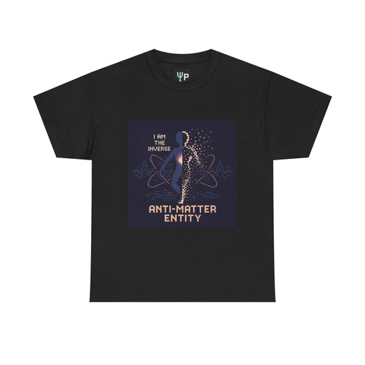 Anti-Matter Entity – Particle Annihilation / Positron Emission Pixel Tee - PixelatedPhysics