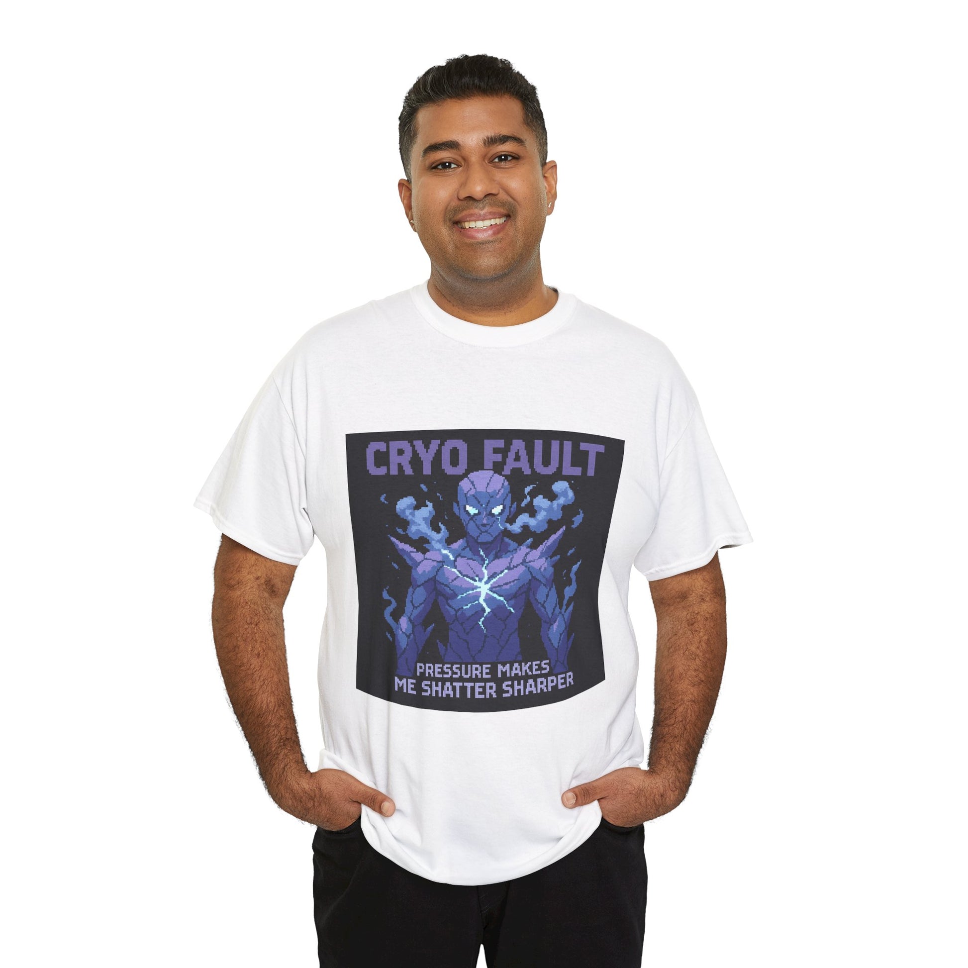 Cryo Fault – Cryogenic Fracture Pixel Tee - PixelatedPhysics