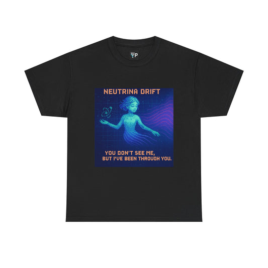 Neutrina Drift – Weak Nuclear Force / Lepton Phase Pixel Tee - PixelatedPhysics