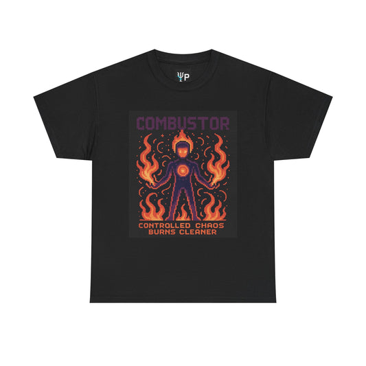 Combustor – Combustion Chemistry / Exothermic Release Pixel Tee - PixelatedPhysics