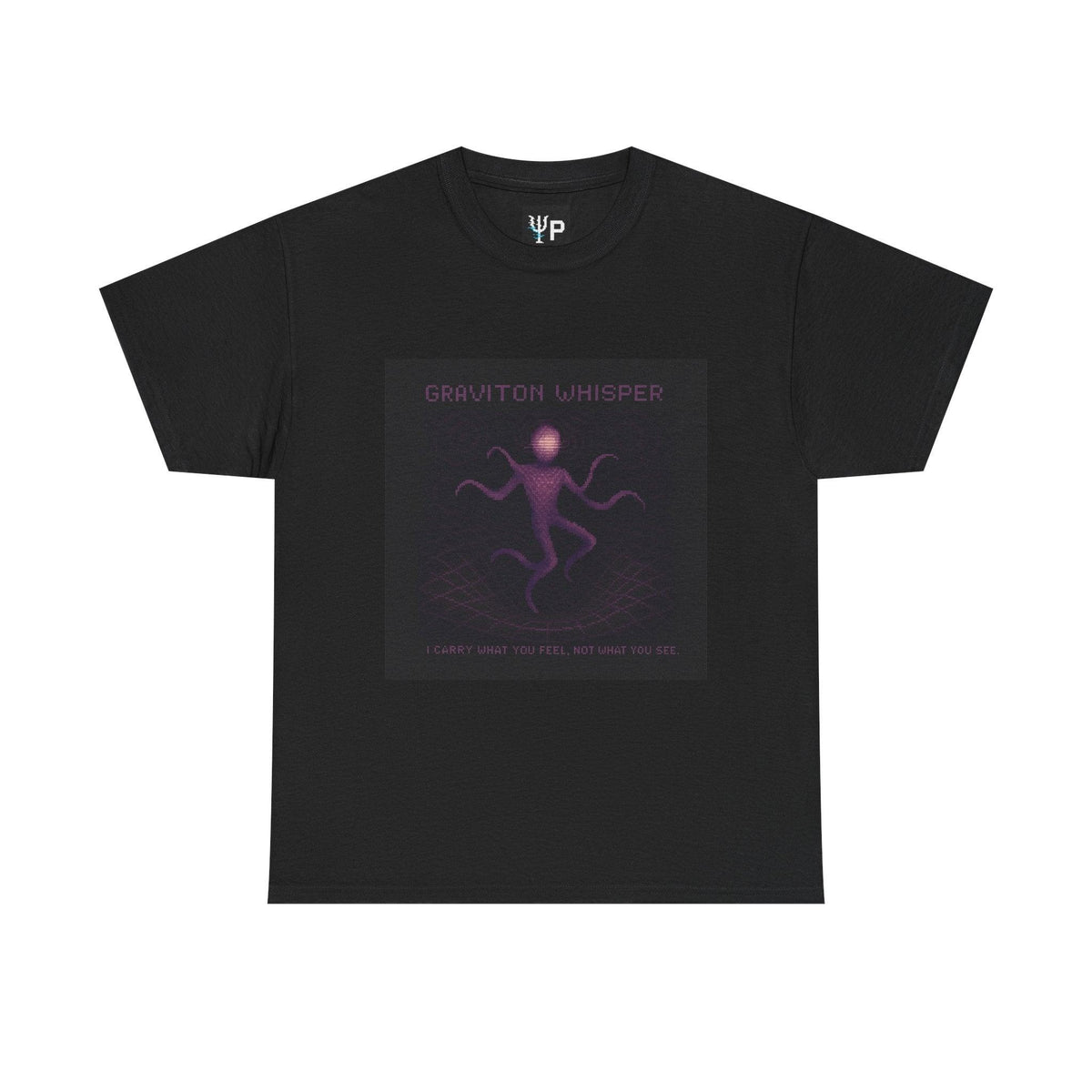 Graviton Whisper – Quantum Gravity / Force Carrier physics T-shirt