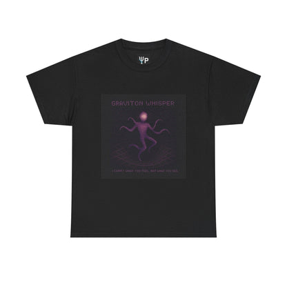 Graviton Whisper – Quantum Gravity / Force Carrier physics T-shirt