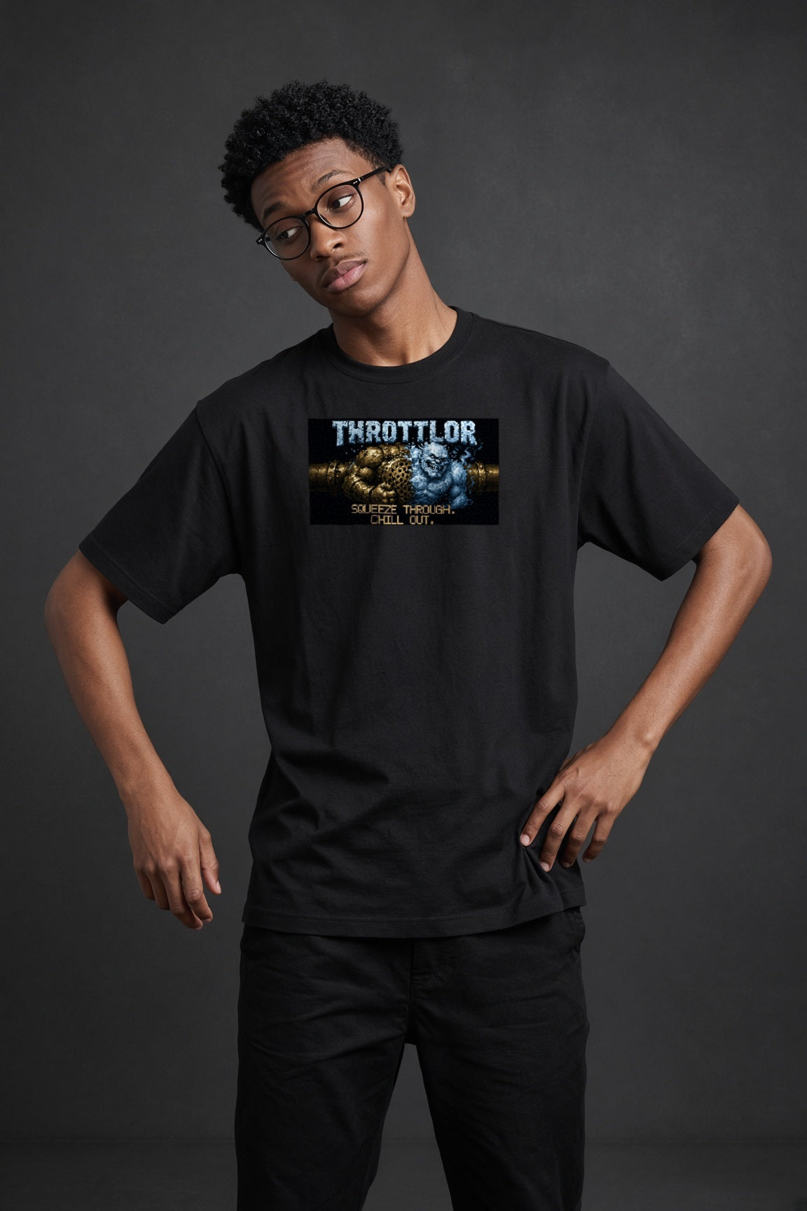 Throttlor – Joule–Thomson Effect physics T-shirt