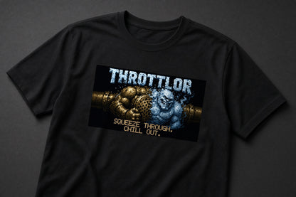 Throttlor – Joule–Thomson Effect physics T-shirt