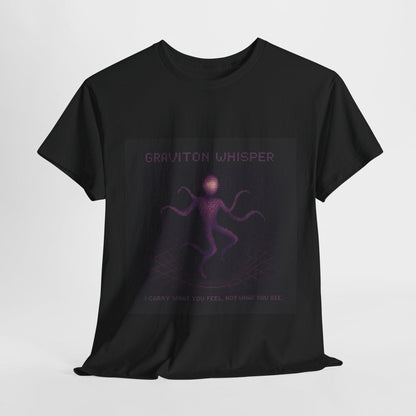 Graviton Whisper – Quantum Gravity / Force Carrier physics T-shirt