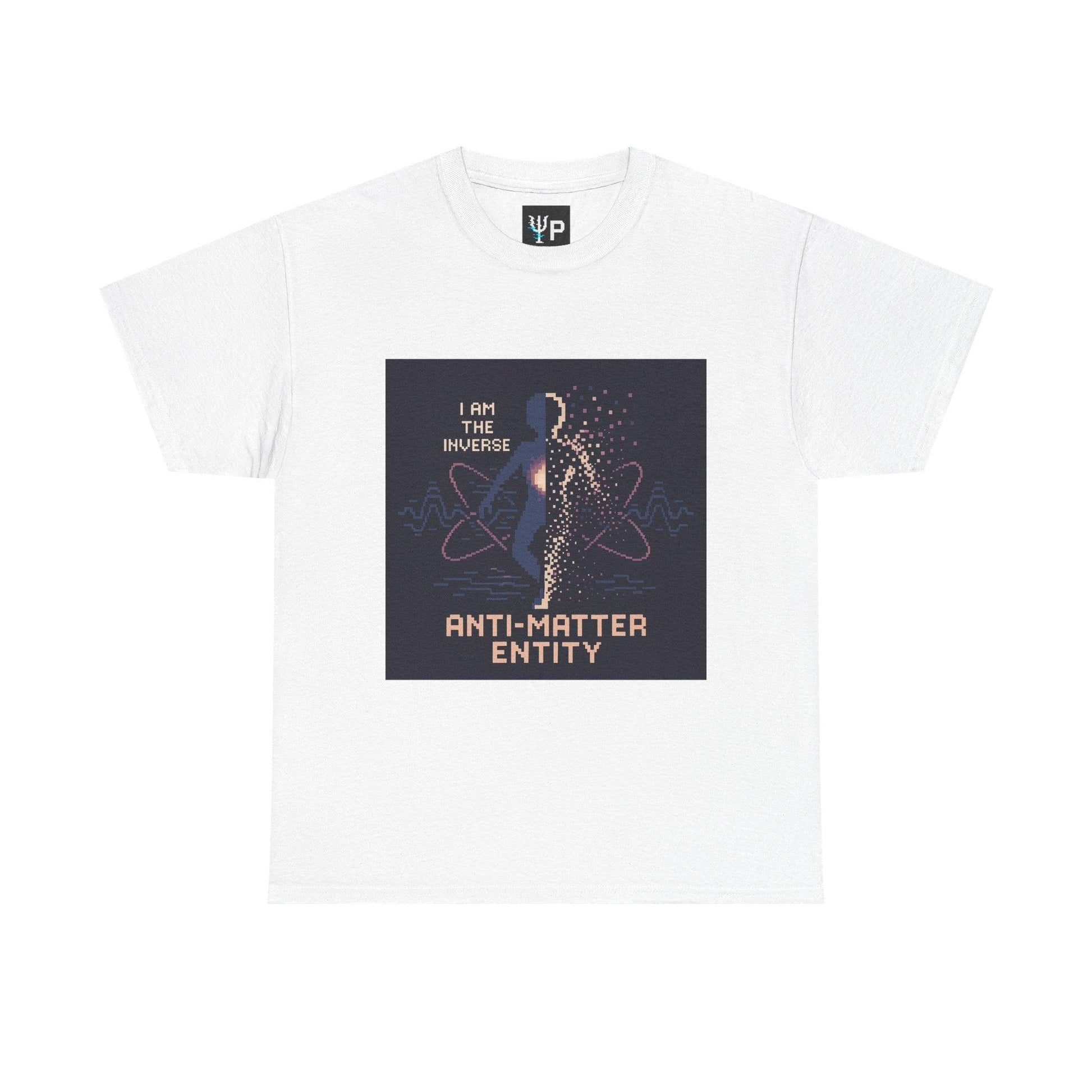 Anti-Matter Entity – Particle Annihilation / Positron Emission Physics T-Shirt-T-Shirt-PixelatedPhysics