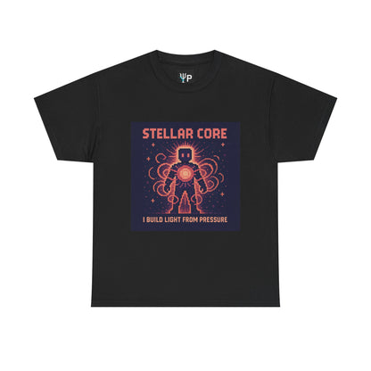 Stellar Core – Nuclear Fusion Pixel Tee - PixelatedPhysics