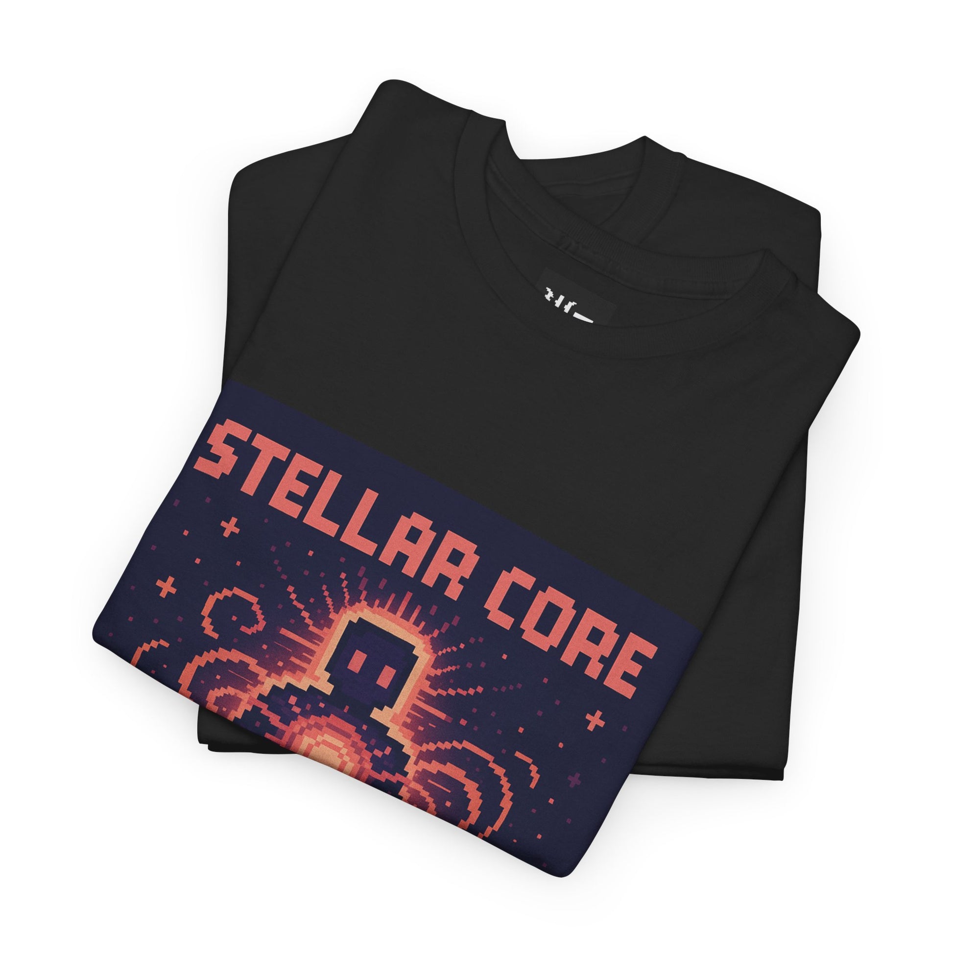 Stellar Core – Nuclear Fusion Pixel Tee - PixelatedPhysics
