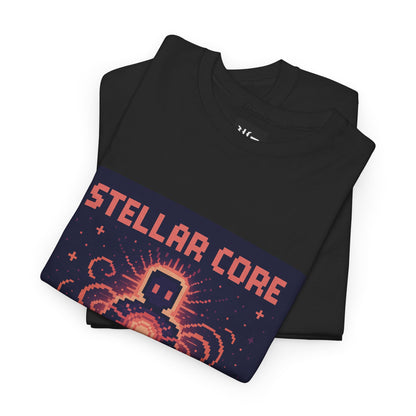 Stellar Core – Nuclear Fusion Pixel Tee - PixelatedPhysics