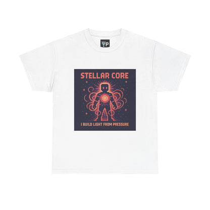 Stellar Core – Nuclear Fusion Pixel Tee - PixelatedPhysics