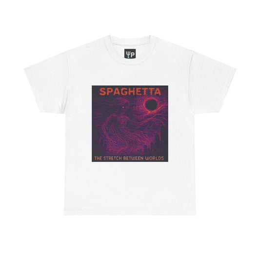 Spaghetta – Black Hole Physics / Spaghettification Stretch Pixel Tee - PixelatedPhysics