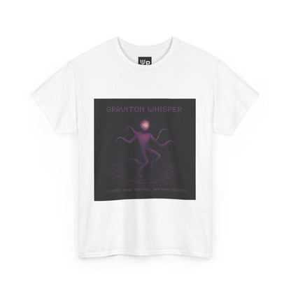 Graviton Whisper – Quantum Gravity / Force Carrier physics T-shirt