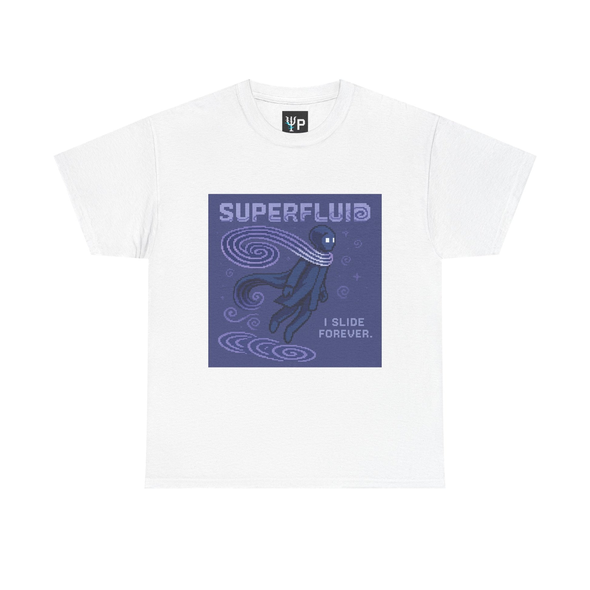 Superfluid- Quantum Fluid at Near Absolute Zero Pixel Tee - PixelatedPhysics