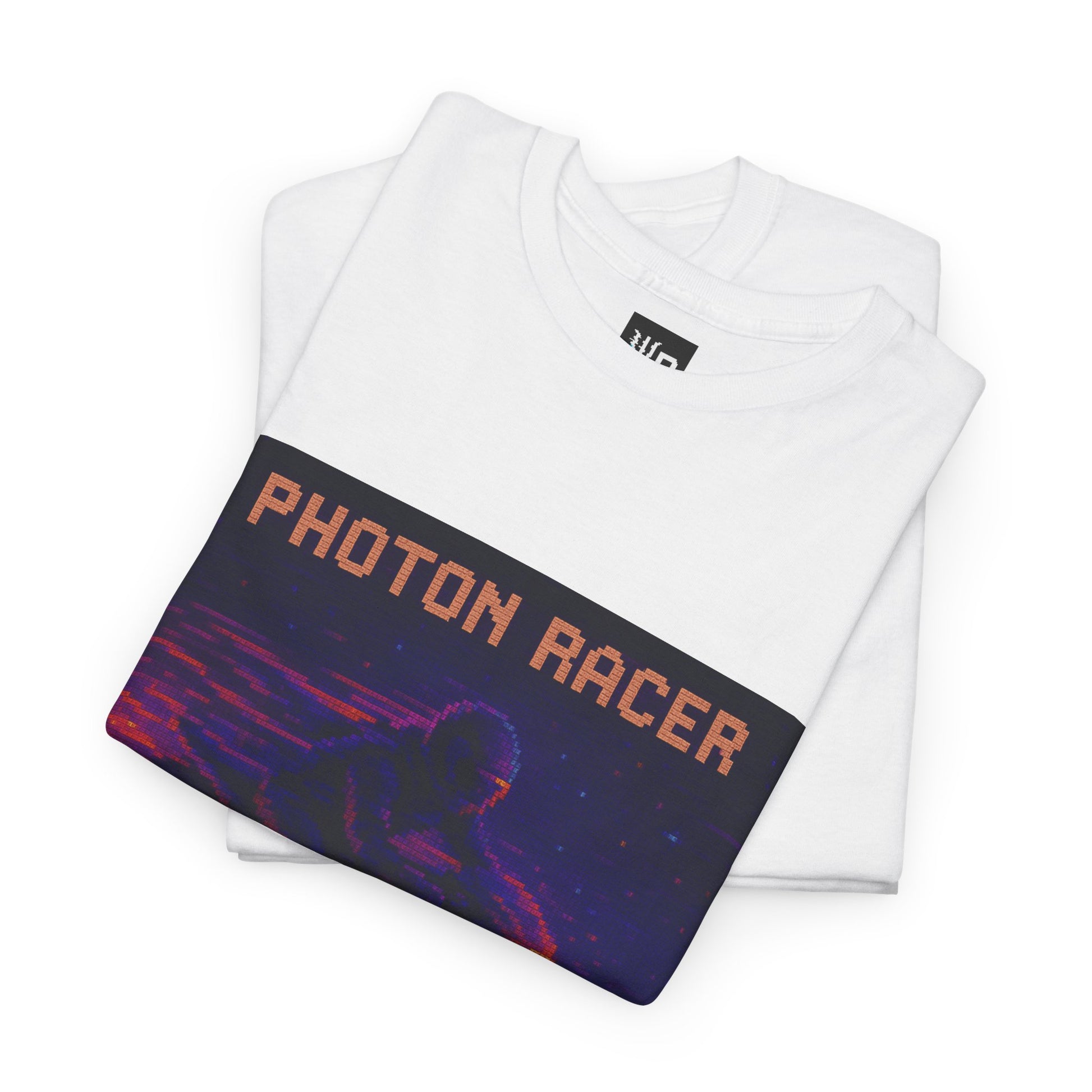 Photon Racer – Electromagnetism / Light-Speed Motion Pixel Tee - PixelatedPhysics