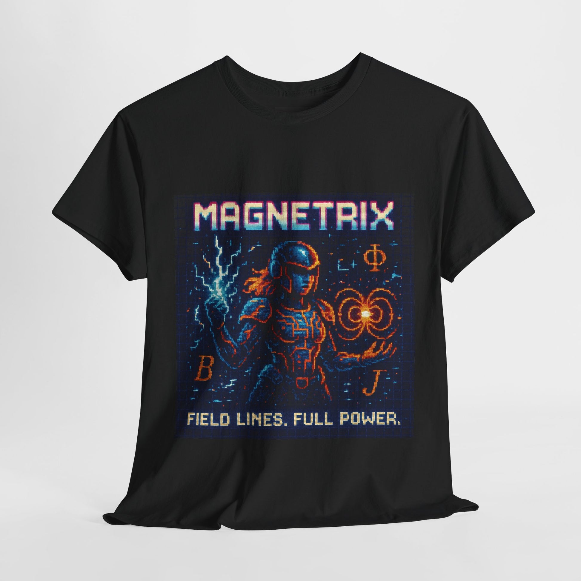 Magnetrix – Electromagnetism Pixel Tee - PixelatedPhysics