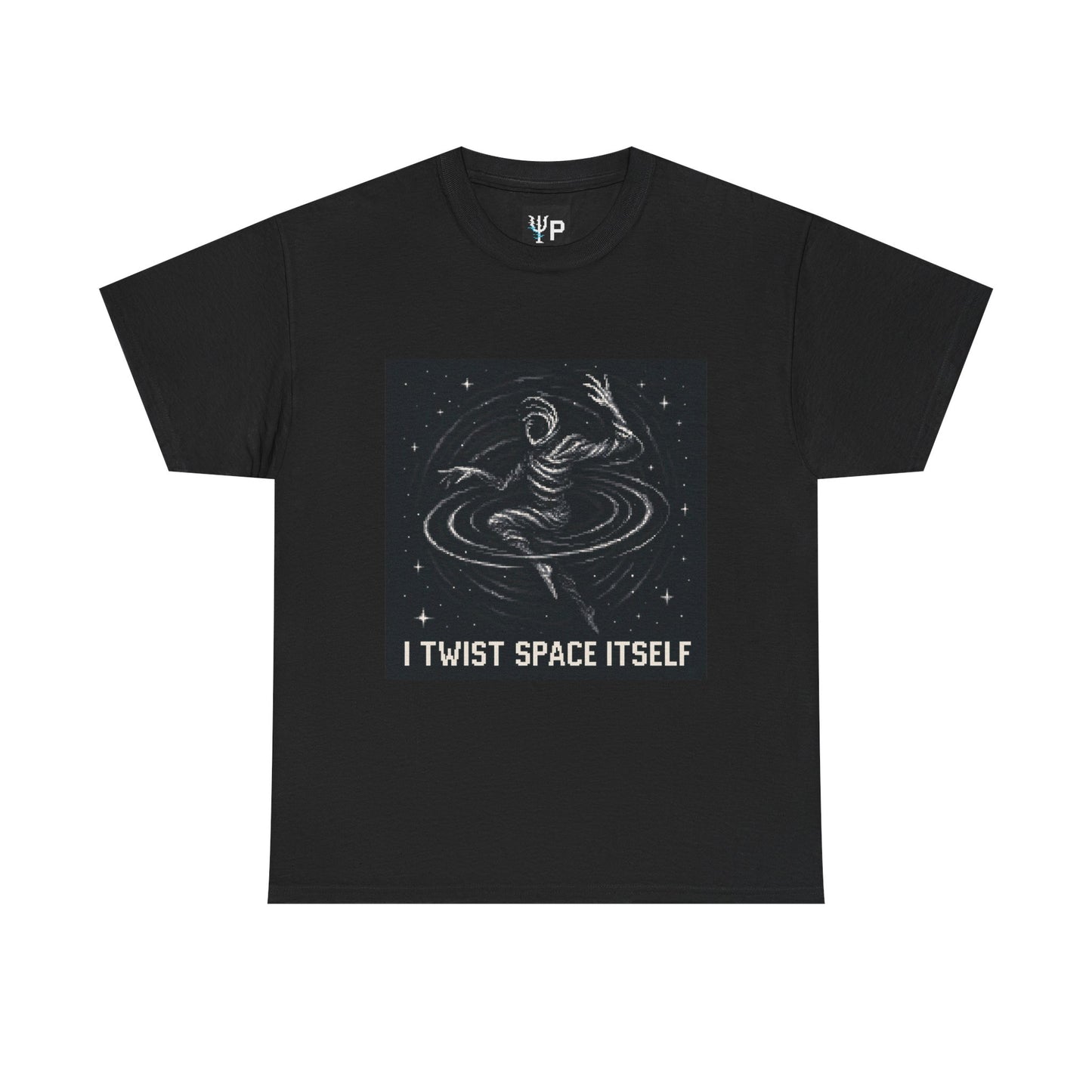 I Twist Space Itself – Spacetime Distortion Pixel Tee - PixelatedPhysics