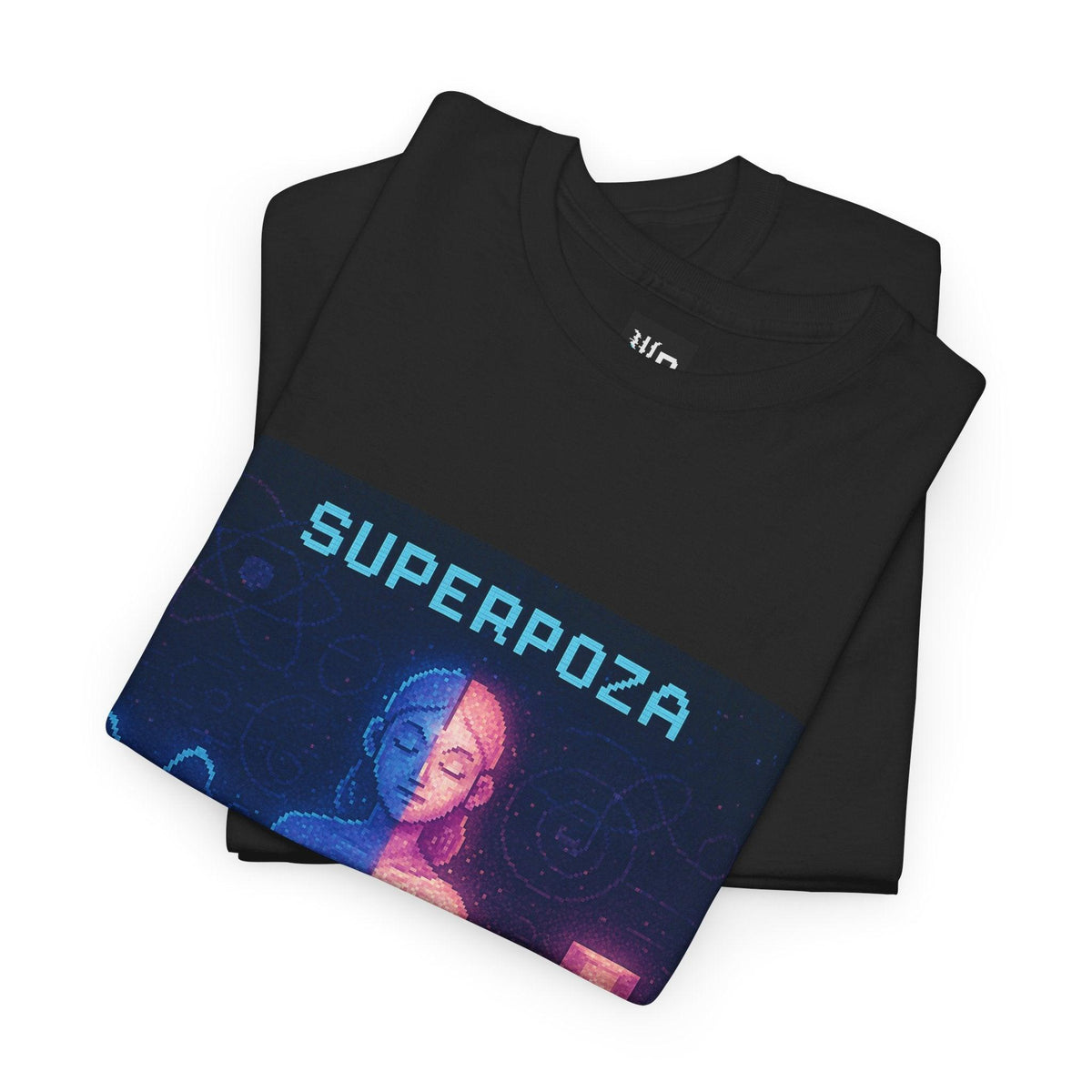 Superpoza – Quantum Superposition physics T-shirt