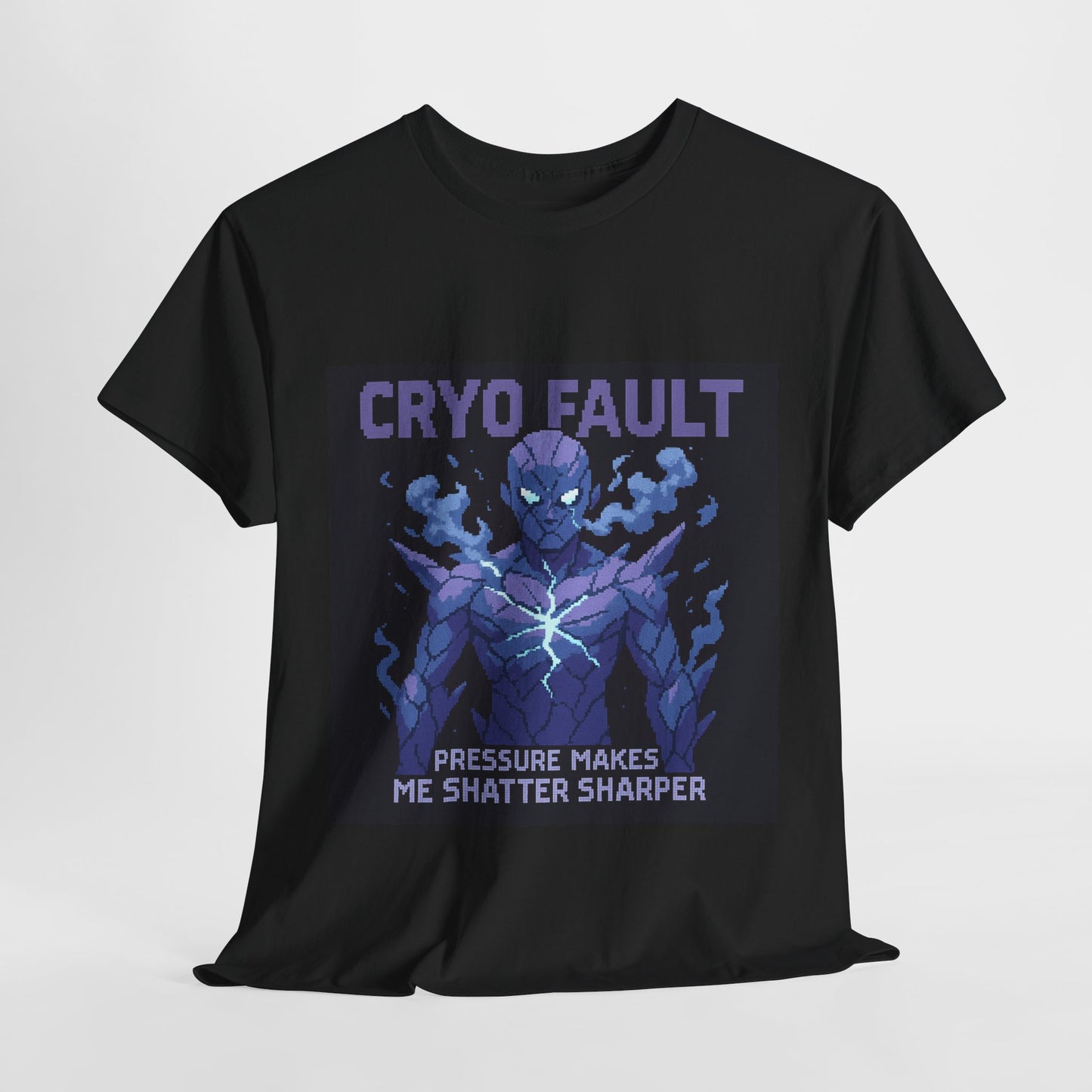 Cryo Fault – Cryogenic Fracture Pixel Tee - PixelatedPhysics