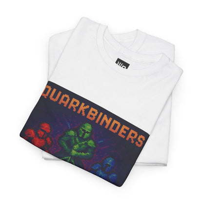 Quarkbinders – Strong Nuclear Force / Tri-Color Spin Lock Pixel Tee - PixelatedPhysics
