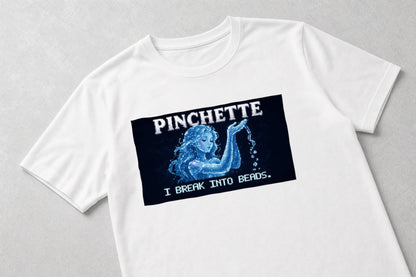 Pinchette – Plateau–Rayleigh physics T-shirt