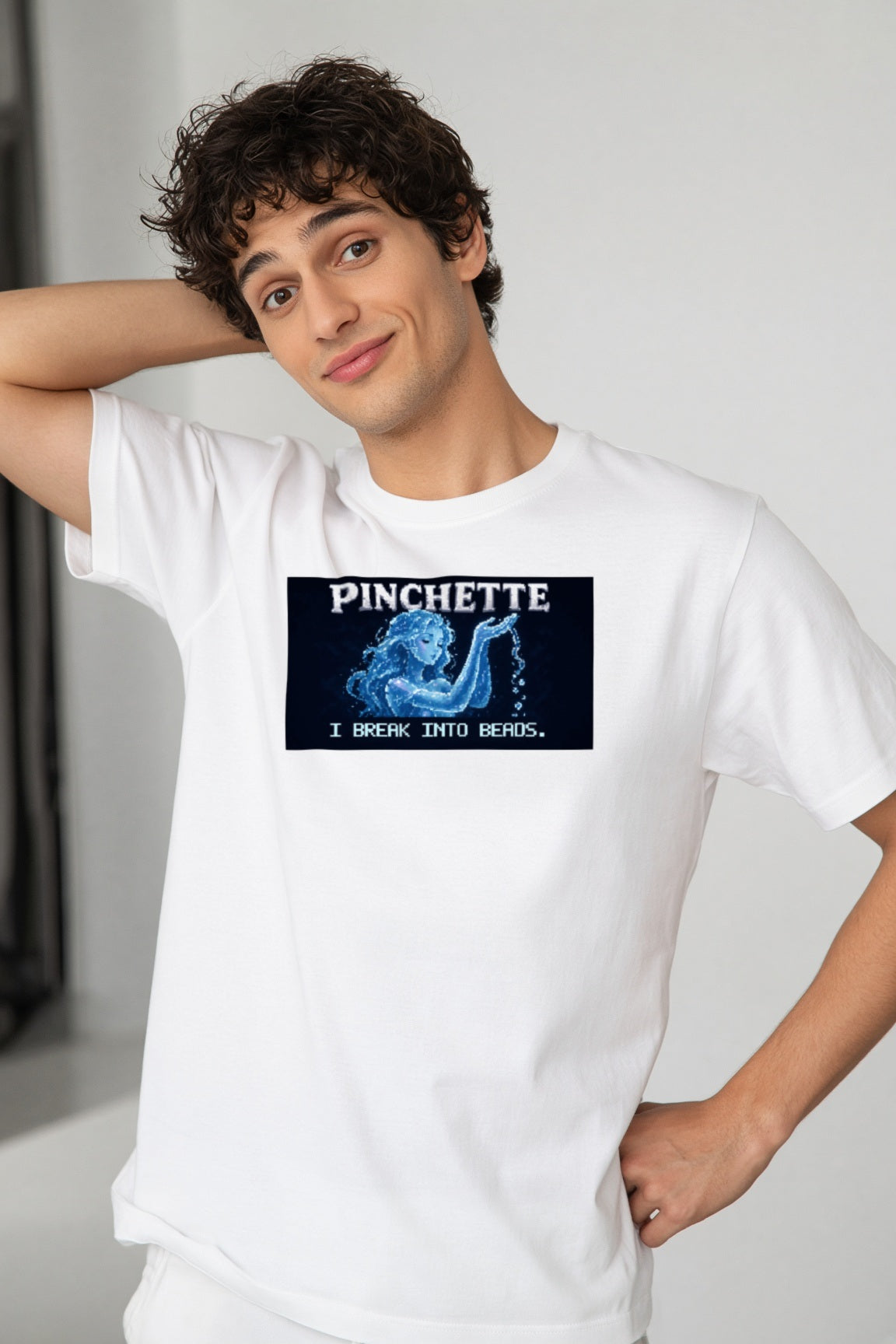 Pinchette – Plateau–Rayleigh physics T-shirt