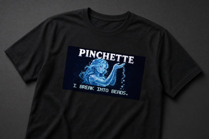 Pinchette – Plateau–Rayleigh physics T-shirt
