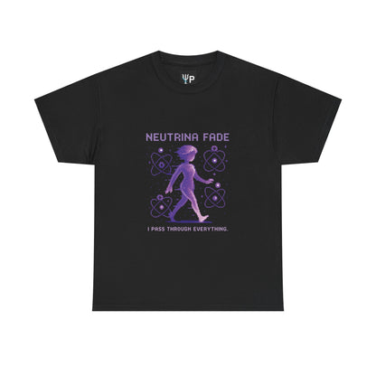 Neutrina Fade – Neutrino Ghost Matter Pixel Tee - PixelatedPhysics
