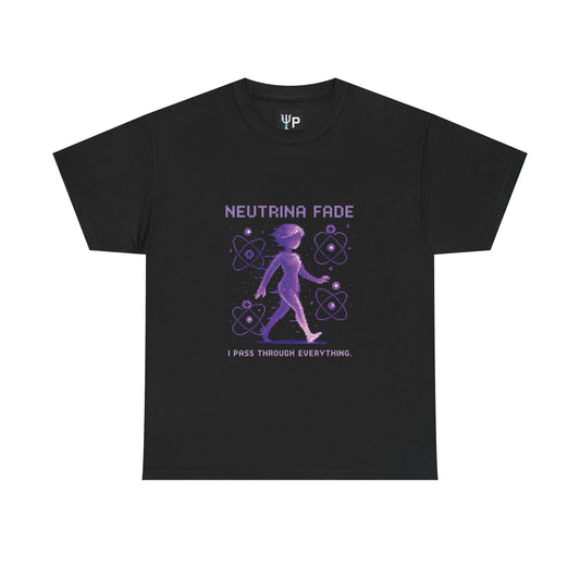 Neutrina Fade – Neutrino Ghost Matter Pixel Tee - PixelatedPhysics