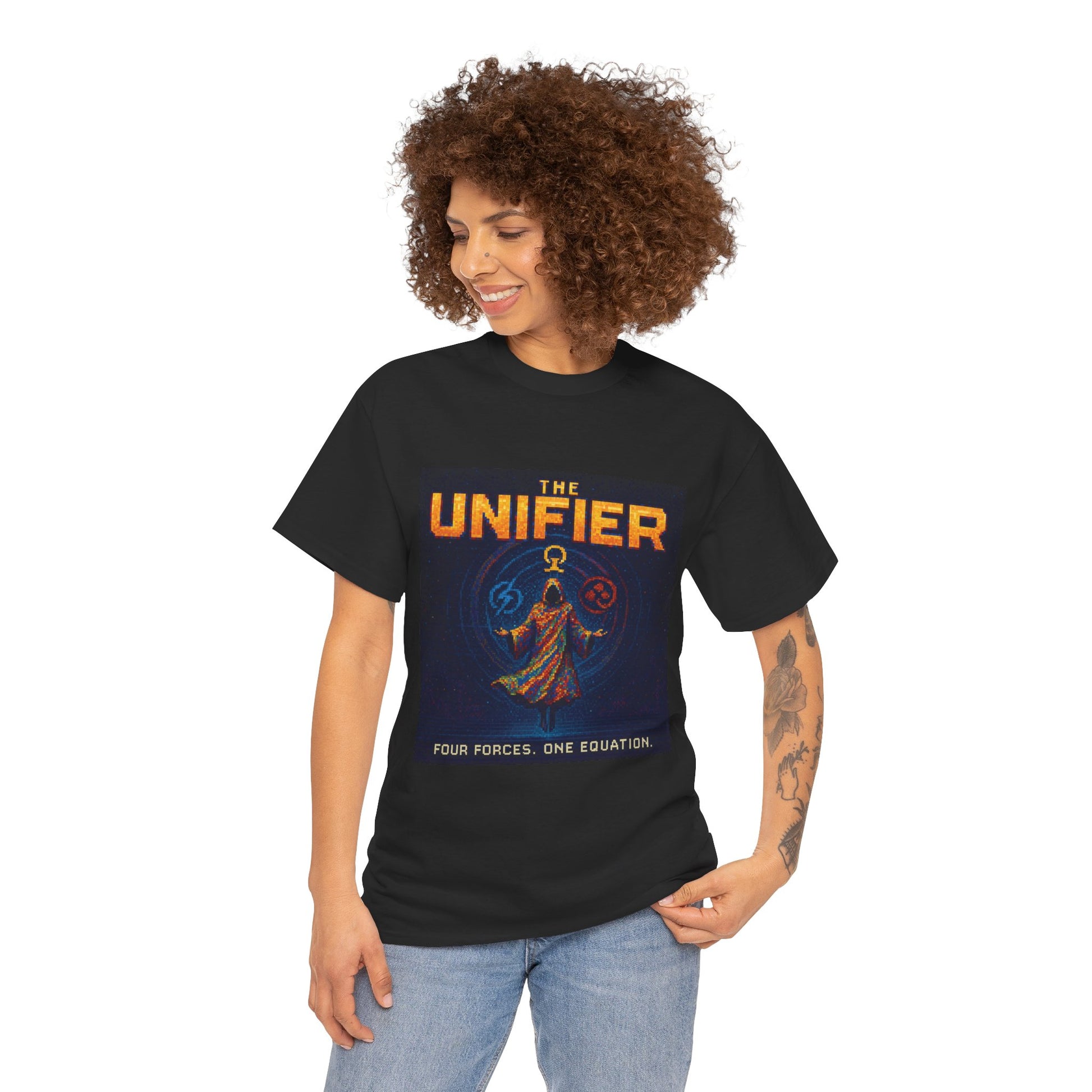 The Unifier – Grand Unified Theory Pixel Tee - PixelatedPhysics
